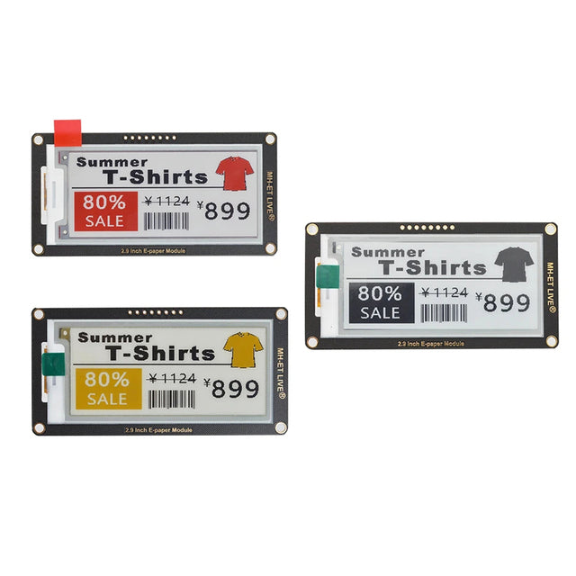 Waveshare 2.9" E-Ink | Tactical Status Display